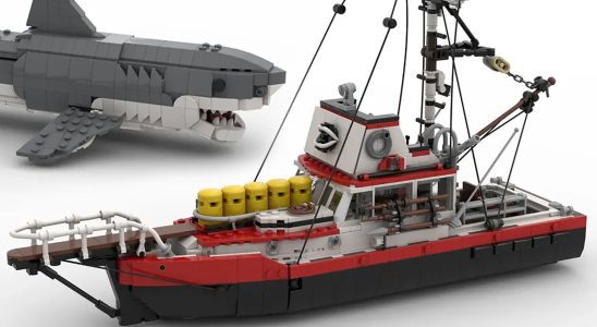 Vous allez avoir besoin d'une plus grande étagère pour l'ensemble LEGO officiel Jaws qui est en préparation