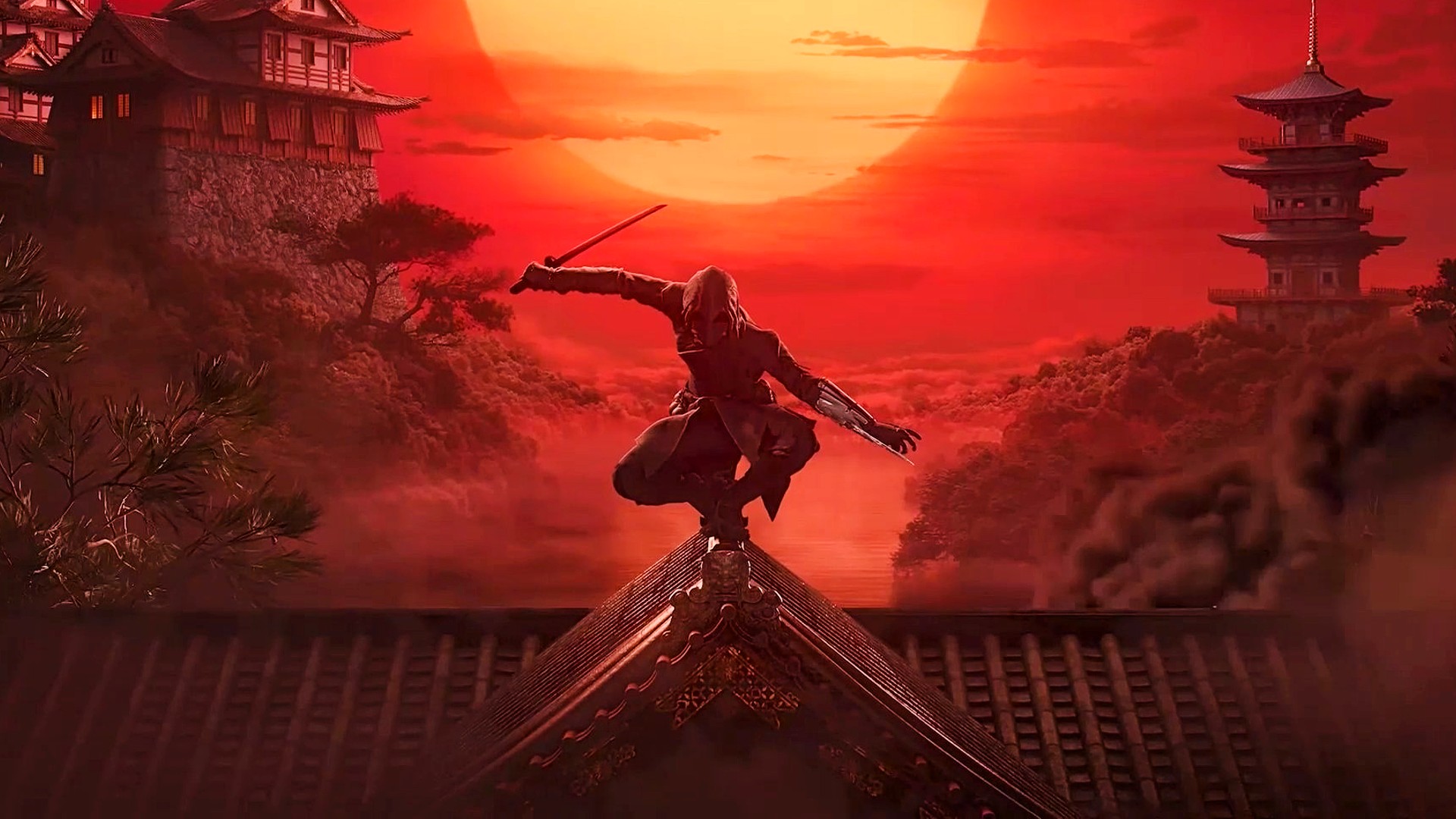 Un assassin sur le toit d'Assassin's Creed Codename Red