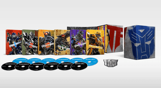 Transformers 6-Film Steelbook Box Set est disponible sur Amazon