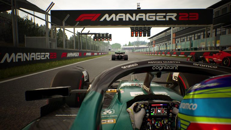 F1 Manager 2023 releases 31st July with visor cam angle