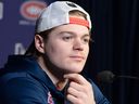 Cole Caufield des Canadiens gagnera en moyenne 95 732 $ US par match (plus de 128 000 $ canadiens) au cours des huit prochaines saisons avec son nouveau contrat.