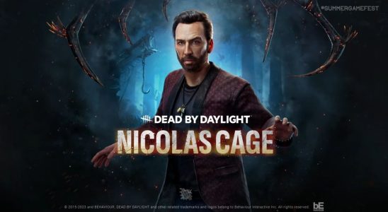 Nic Cage in Dead by Daylight