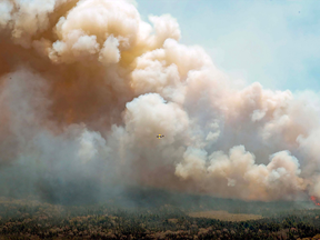 Feu de forêt en Nouvelle-Écosse