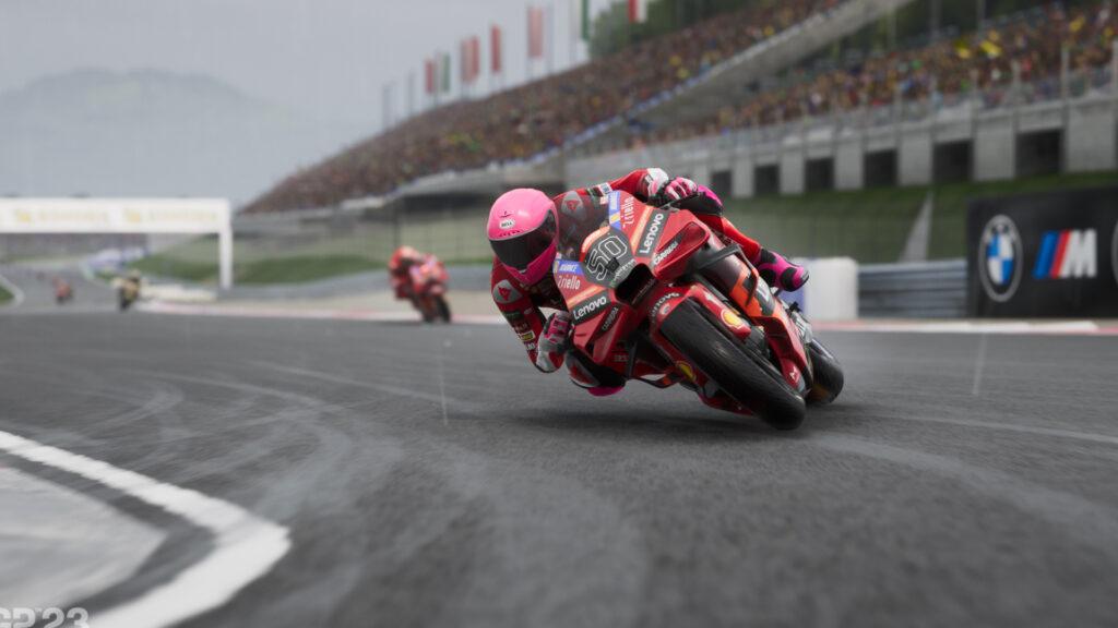 MotoGP 23 Red Bull anneau de pluie