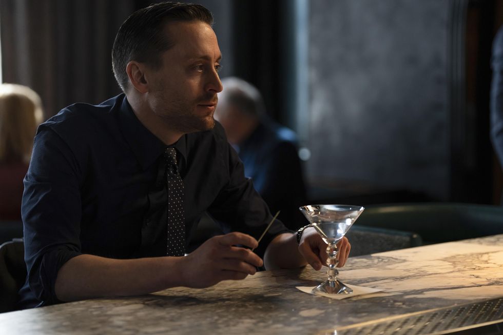 Kieran Culkin dans le rôle de Roman Roy dans la finale successive