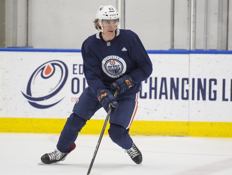 Raphael Lavoie espère pouvoir donner un coup de pouce aux Oilers d’Edmonton à l’avant