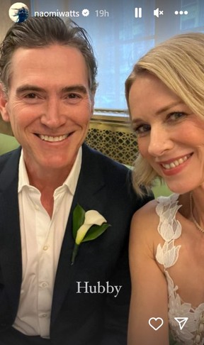 Naomi Watts et Billy Crudup sont désormais mariés.