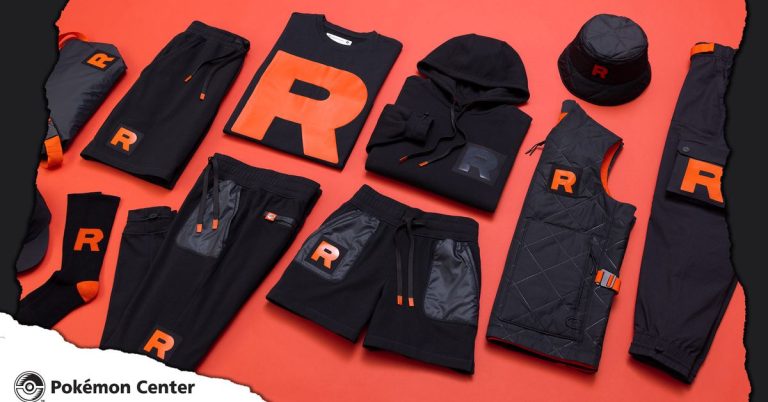 Décollez avec le streetwear officiel de la Team Rocket
