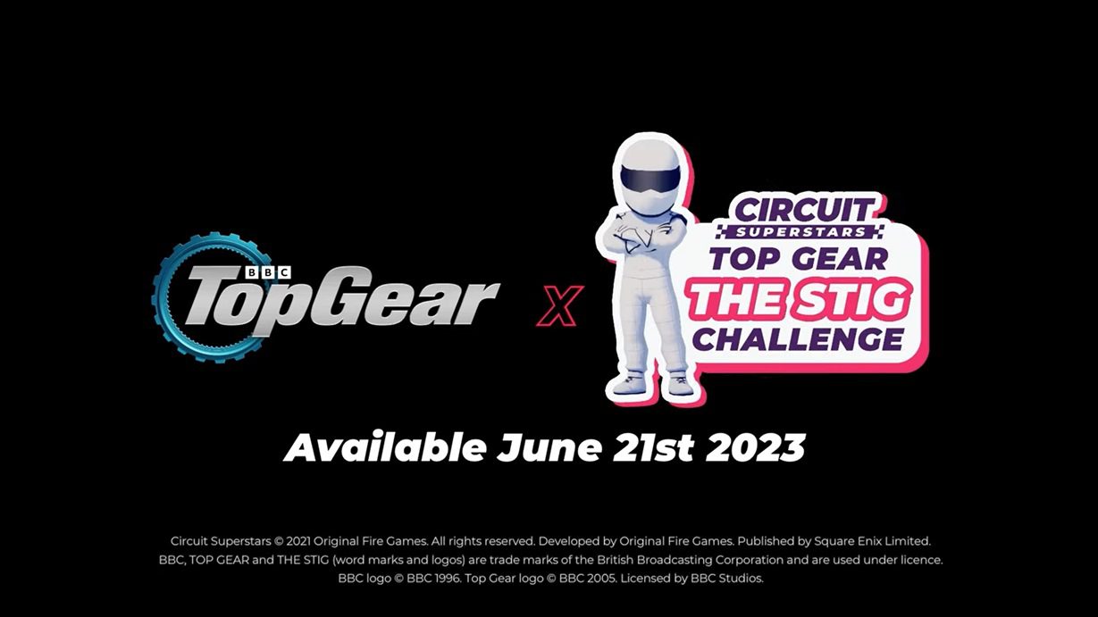 Les superstars du circuit obtiennent le DLC Top Gear: The Stig Challenge
