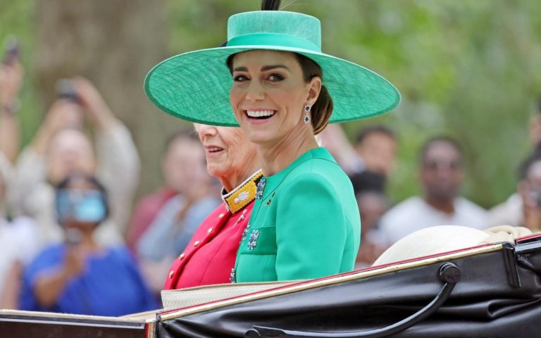 Les trois messages de l’élégant look Trooping the Colour de la princesse de Galles