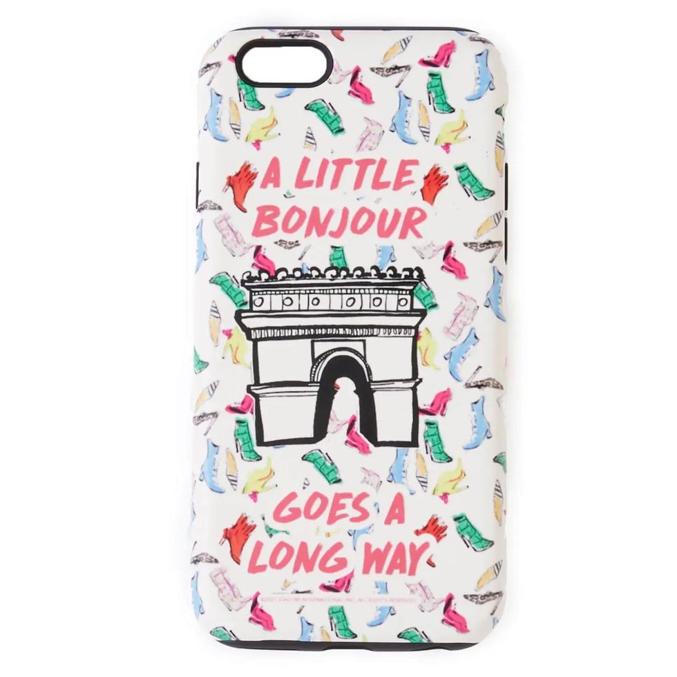 Étui pour téléphone « A Little Bonjour » inspiré d'Emily in Paris