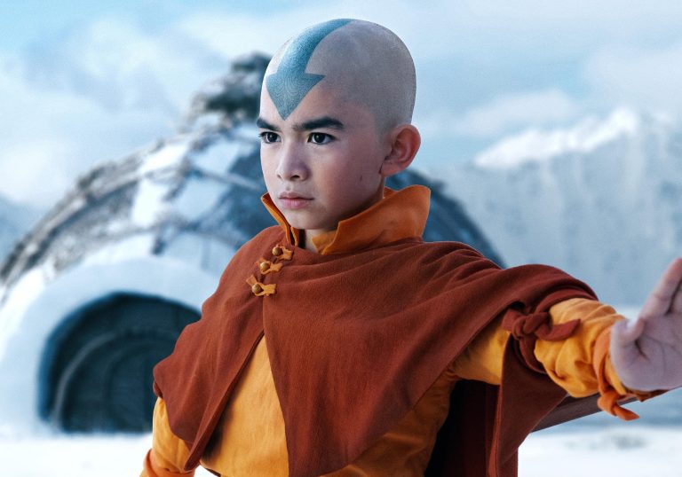 Netflix reveals first-look photos and a teaser trailer for its live-action Avatar: The Last Airbender, showing Aang, Katara, Sokka and Zuko.