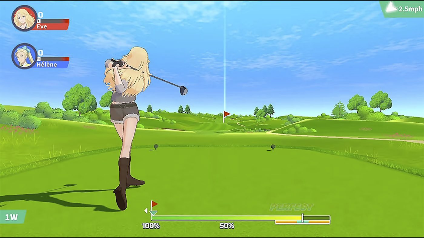 Birdie Wing: gameplay de l'histoire des filles de golf
