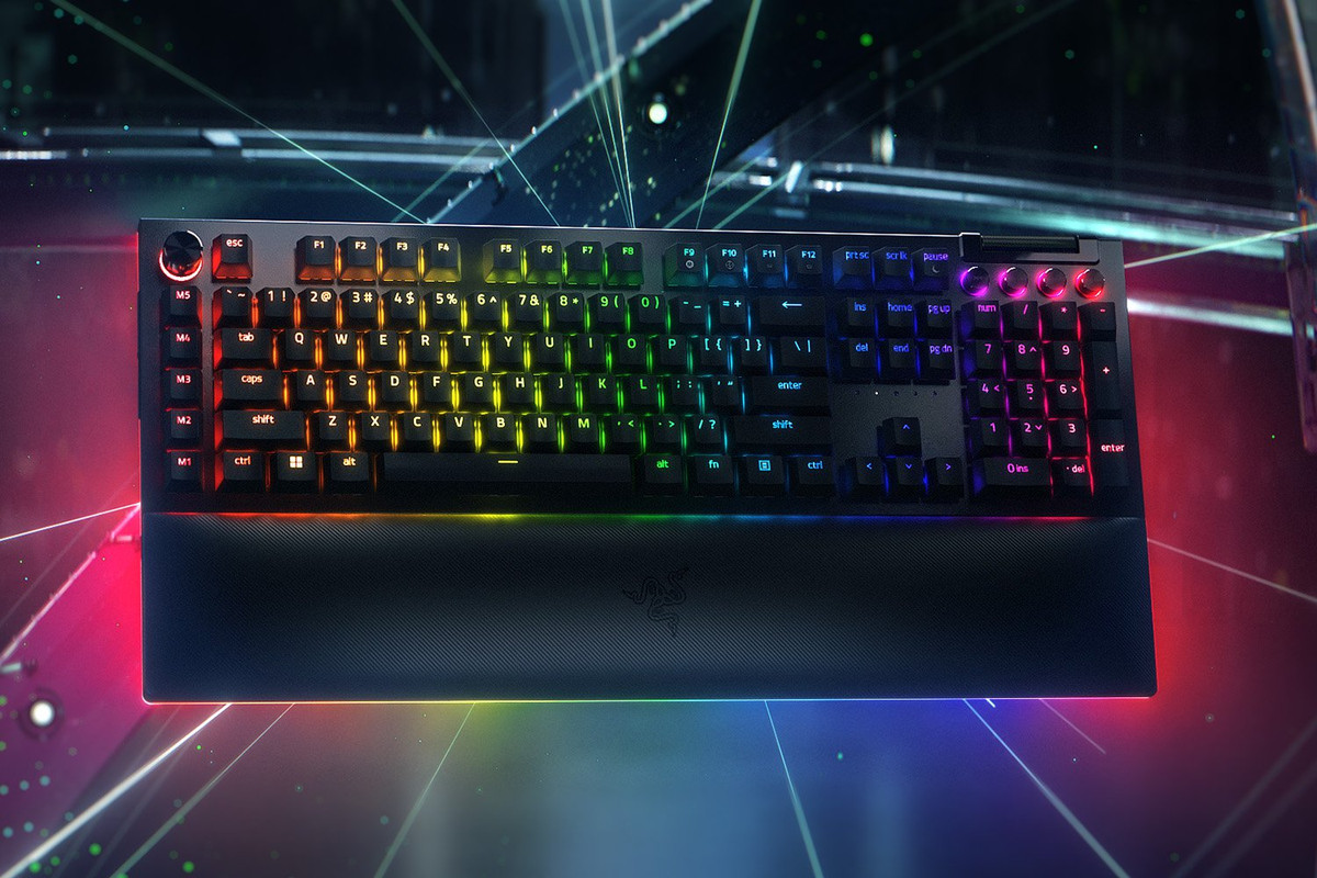 Une photo de produit du Razer BlackWidow V4 Pro