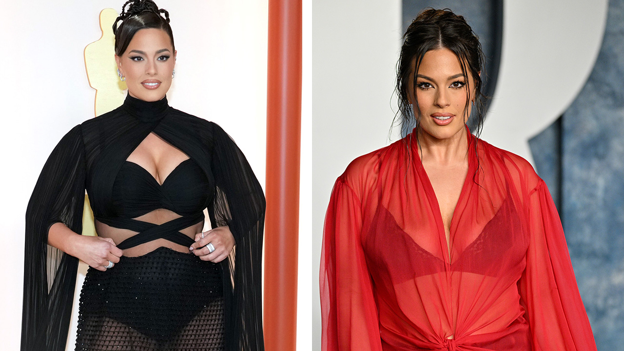 Ashley Graham aux Oscars et à l'After Party.