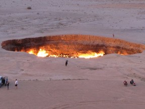 Cratère de gaz