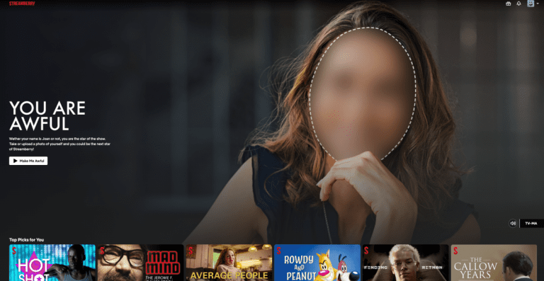 Netflix lance un site Web basé sur le service de streaming fictif de « Black Mirror »