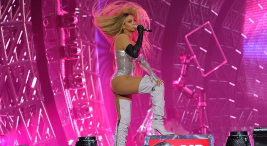 Beyoncé performs onstage during the “RENAISSANCE WORLD TOUR” at the Johan Cruyff Arena on June 17, 2023, in Amsterdam, Netherlands.