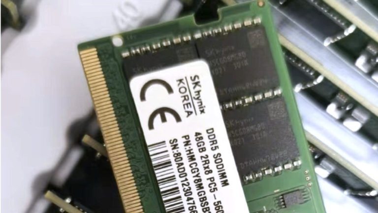 Les modules SODIMM SK Hynix 48 Go sont commercialisés en Chine