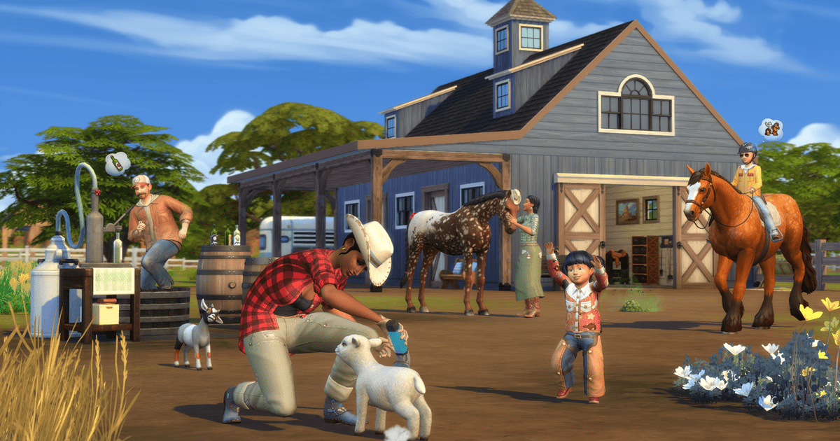 L'extension Horse Ranch des Sims 4 est officielle, le 20 juillet
