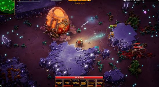 Le spin-off de Deep Rock Galactic ajoute l'exploitation minière à Vampire Survivors, et cela fonctionne