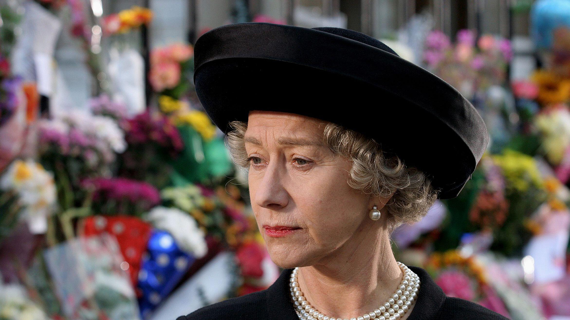 Helen Mirren dans le rôle de la reine Elizabeth II dans The Queen