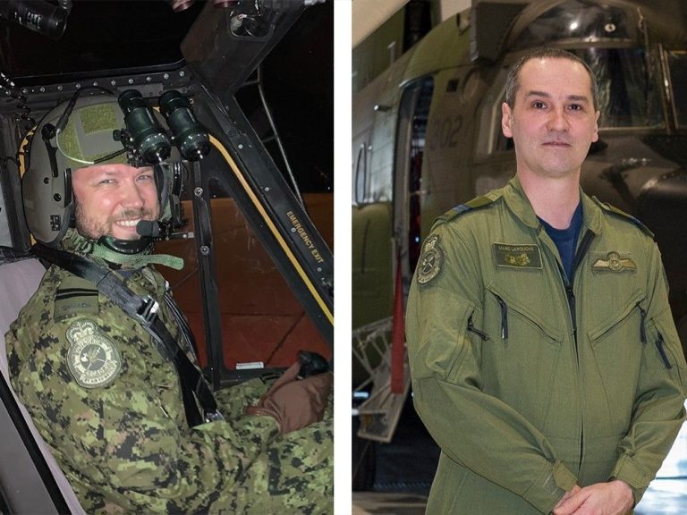 L’armée canadienne identifie deux pilotes tués dans l’écrasement d’un hélicoptère Chinook près de Petawawa