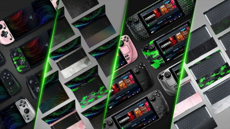 Razer propose désormais des skins personnalisés pour PS5, Xbox Series X et Steam Deck
