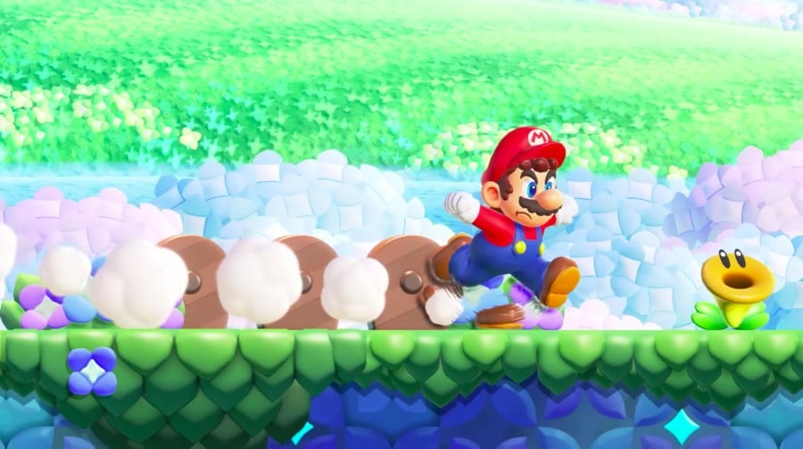 Super Mario Bros. Wonder Details Lignes de mouvement