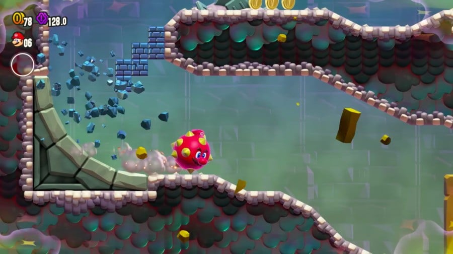 Super Mario Bros. Wonder Details Ball Power-Up