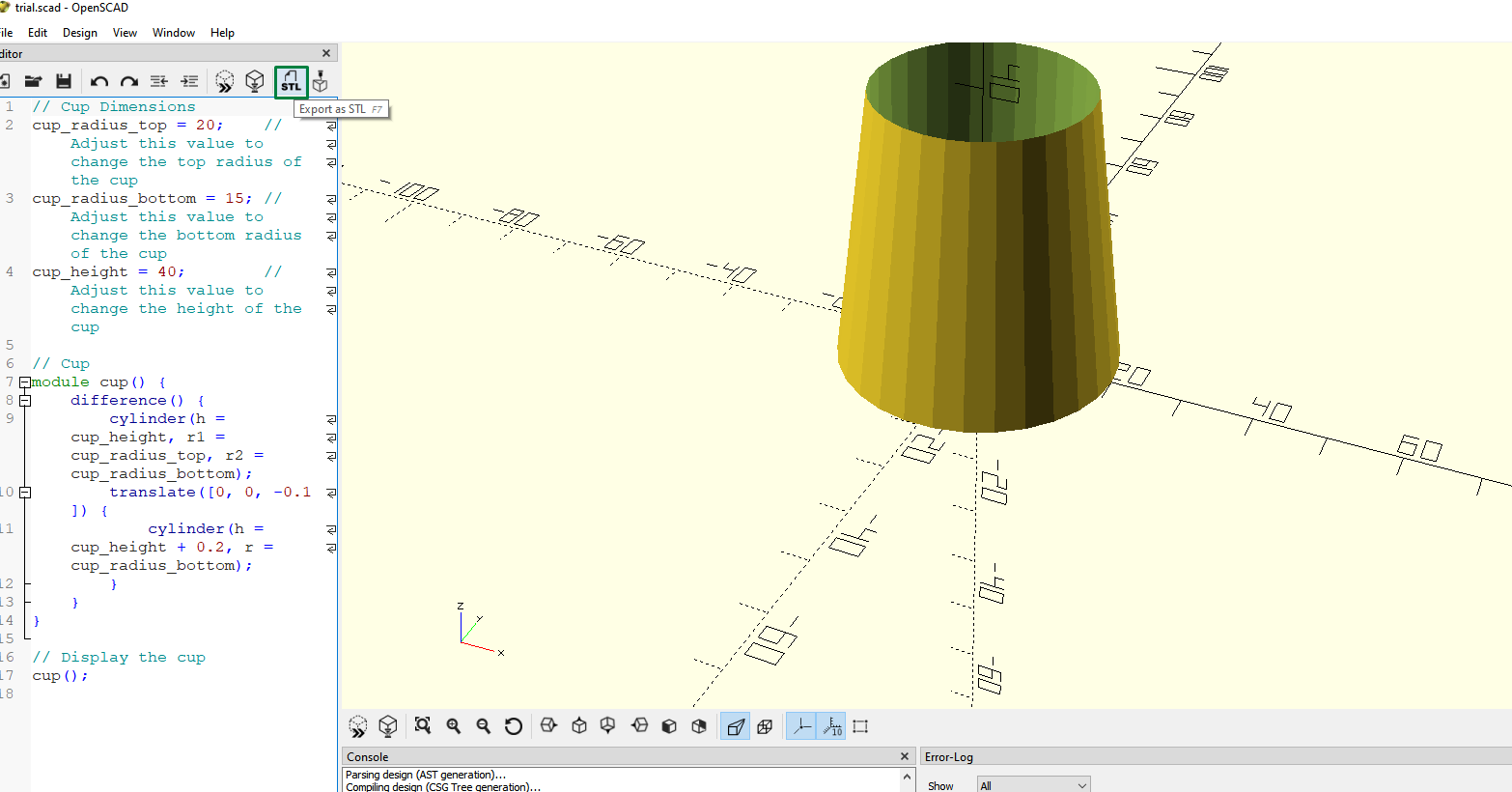 Utiliser ChatGPT pour l'impression 3D