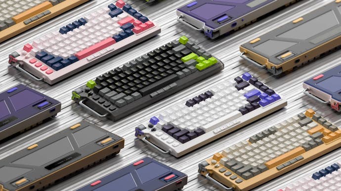 conceptions de clavier mécanique nuphy field75 en différentes couleurs