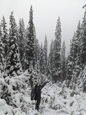 neige à Jasper