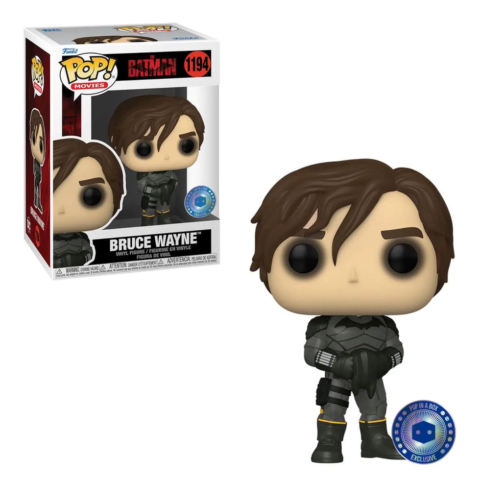 Batman a démasqué Bruce Wayne Funko Pop !  figurine (exclusivité Pop in a Box)