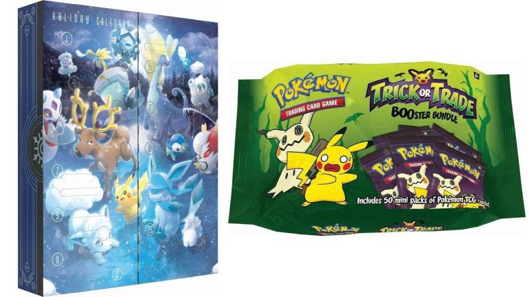 Calendrier de l'Avent Pokemon TCG et packs de cartes Halloween en précommande
