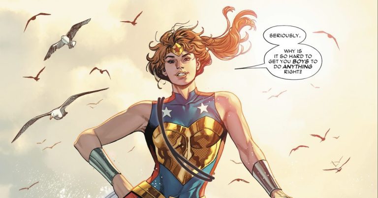 La nouvelle fille de Wonder Woman est un hommage de DC aux origines polyamoureuses
