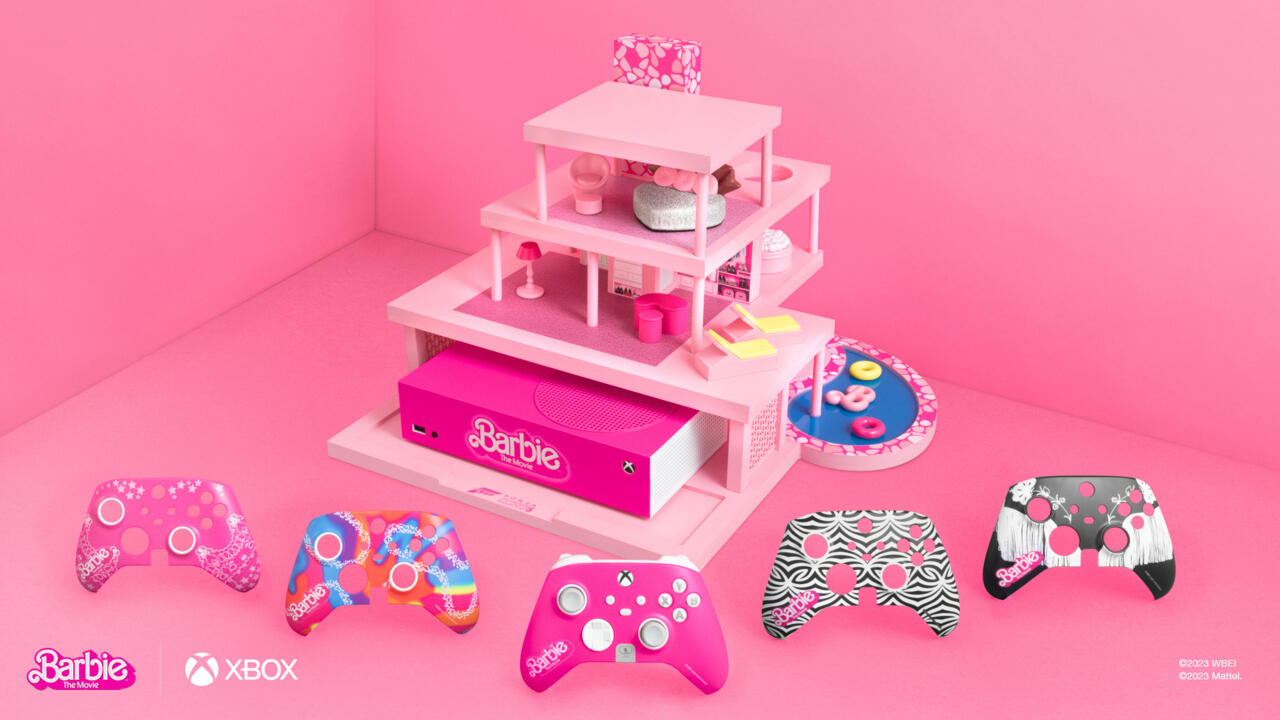 Ces façades spéciales Xbox Series S et Barbie pour manettes Xbox feront partie d'un cadeau à partir du 10 juillet.