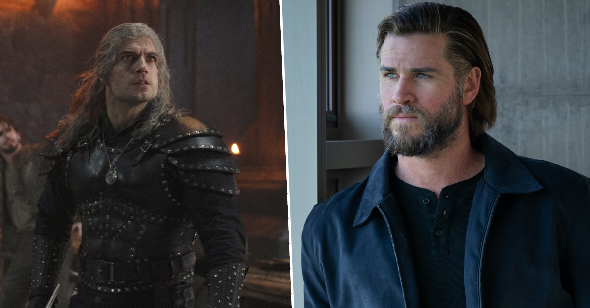 Henry Cavill dans The Witcher / Liam Hemsworth dans Poker Face