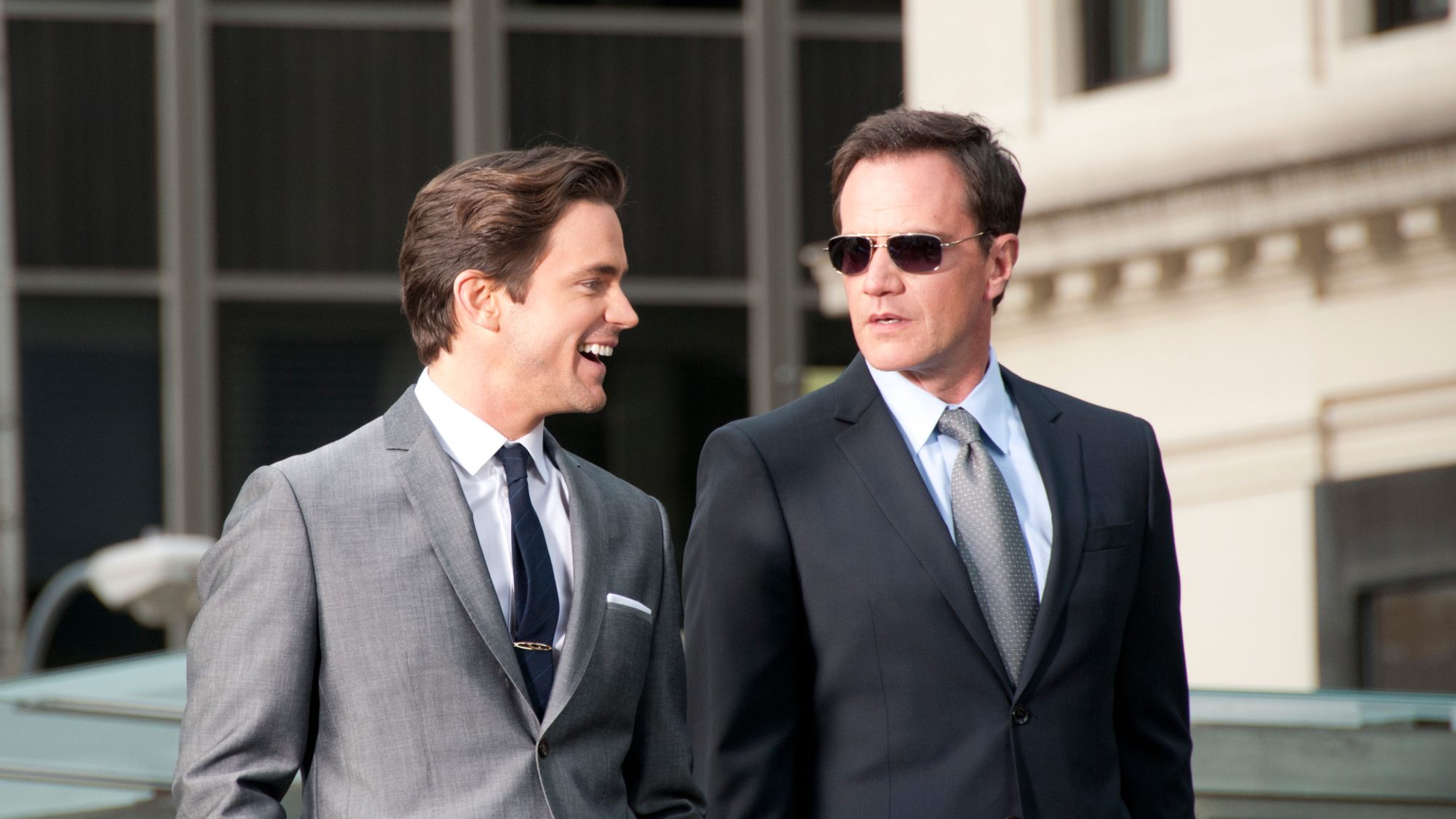 Matt Bomer et Tim DeKay dans White Collar