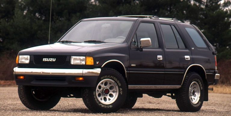 1991 Isuzu Rodeo LS ne vous déstabilisera pas