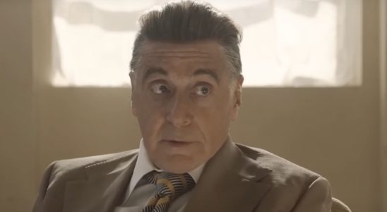 Al Pacino as Jimmy Hoffa in The Irishman