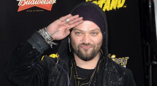 HOLLYWOOD, CA - JANUARY 14: TV personality Bam Margera arrives for The Los Angeles Premiere of "The Last Stand" held at Grauman