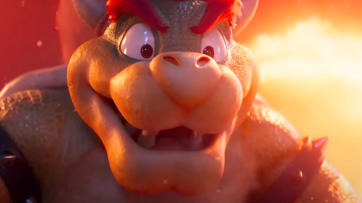 Bowser (Jack Black) in The Super Mario Bros. Movie