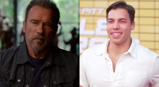 Arnold Schwarzenegger and Joseph Baena