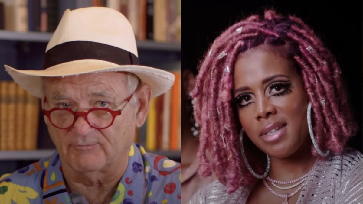 Bill Murray and Kelis