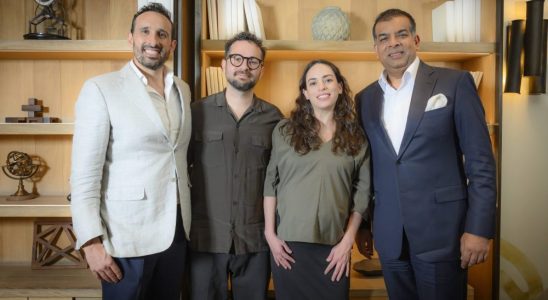 Beacon Media Pirexia Films Rolando Zubiran of Pirexia Films and a board member of Beacon Media; director José Manuel Cravioto, co-founder of Pirexia Films; Mariana Franco, CEO and co-founder of Pirexia Films and Manoj Narender Madnani, CEO and co-founder of Beacon Media