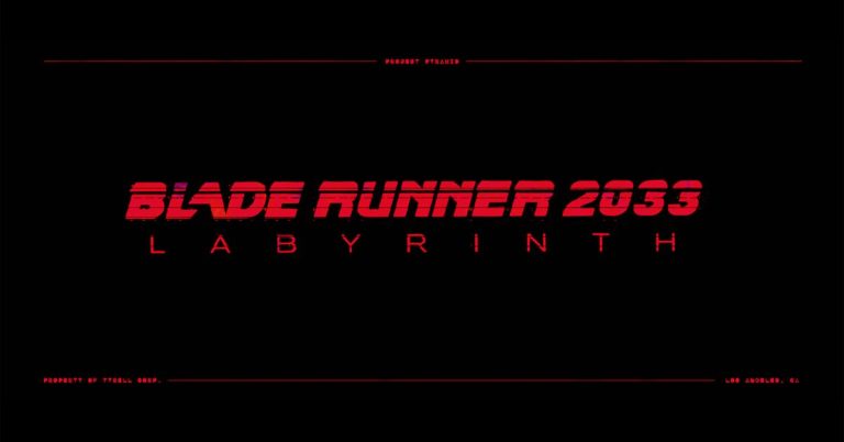 Blade Runner 2033 : Labyrinthe annoncé par Annapurna Interactive
