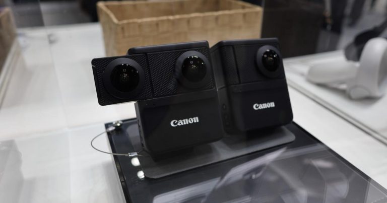 Canon a fabriqué un prototype de caméra VR à 180 et 360 degrés