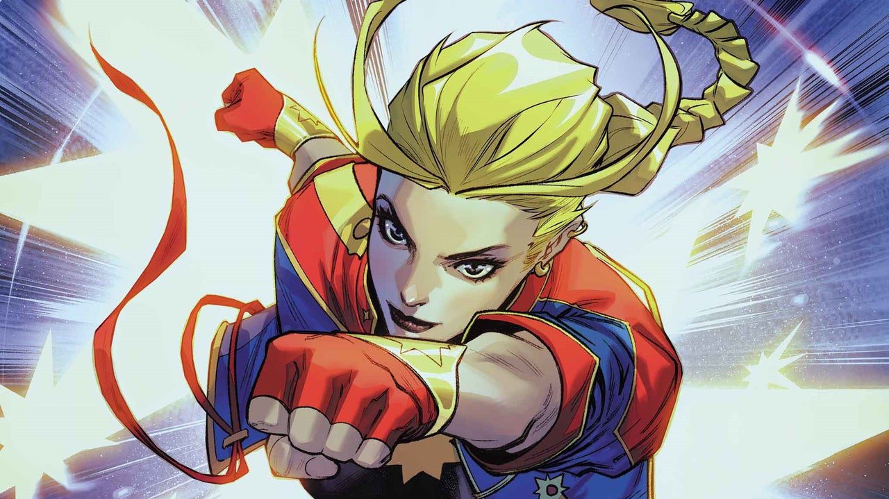 Captain Marvel: Marvel Comics révèle le nouveau costume audacieux de Carol Danvers
