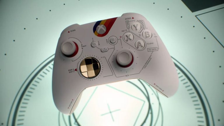 Cette manette sans fil Starfield Xbox Series X est réelle et elle a l’air géniale